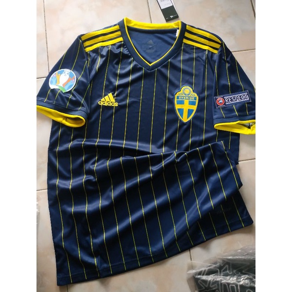 JERSEY SWEDIA AWAY FULL PATCH EURO GRADE ORI HIGH QUALITY
