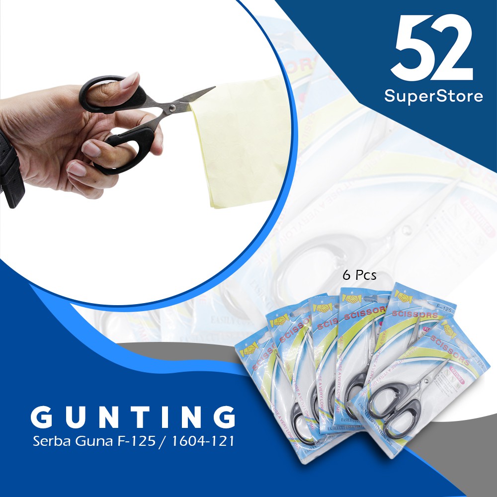 

52 Home Gunting Serba Guna F-125 / 1604-121 ISI 6 PCS