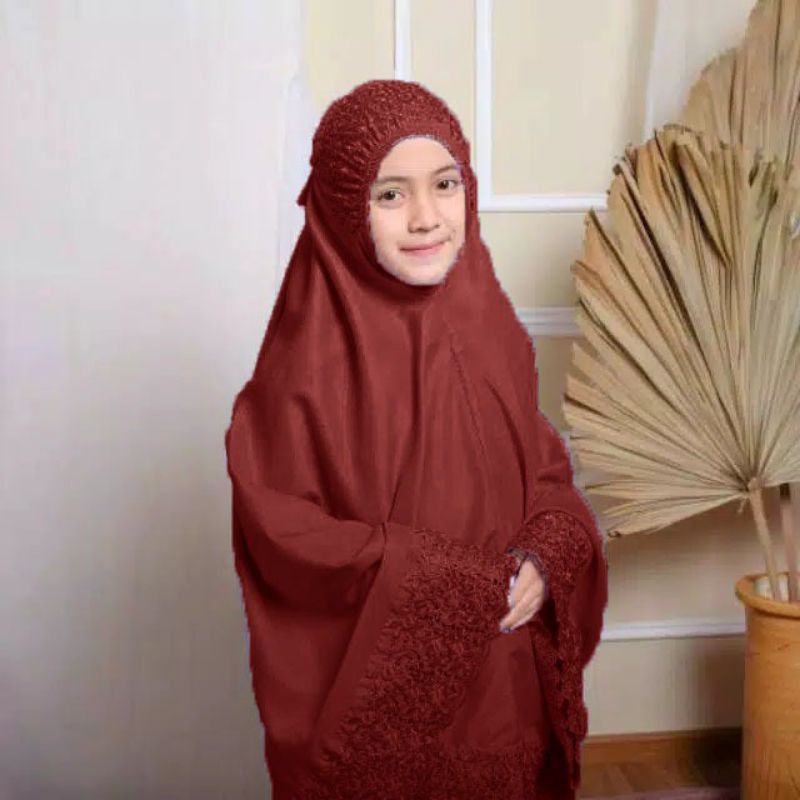 MUKENA SITI KHADIJAH ANAK TERBARU LANGSUNG PRODUZEN