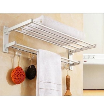 Rak Towel Premium High Quality / Rak Handuk Gantung / Rak Gantungan Handuk Kamar Mandi / Rak Jemuran Handuk