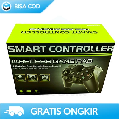 STICK GAMEPAD WIRELESS 2.4 GHz SMART TV BOX SUPPORT LAPTOP OR KOMPUTER