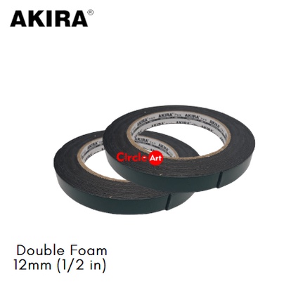 

Double Foam Akira 12 mm / Double Tape Foam 1/2 inchi / Perekat