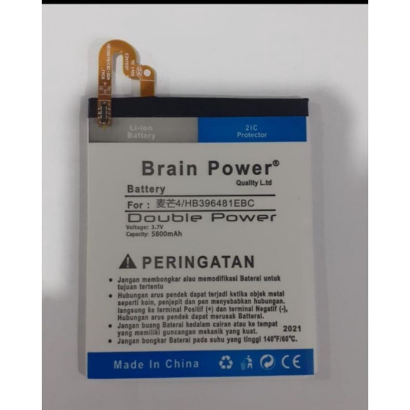 Baterai Batre Huawei Honor 5x / G8 / GR5 KII-L22  CAM-L21 Huawei Y6II Y6 Dual HB396481ECW Doubel ic