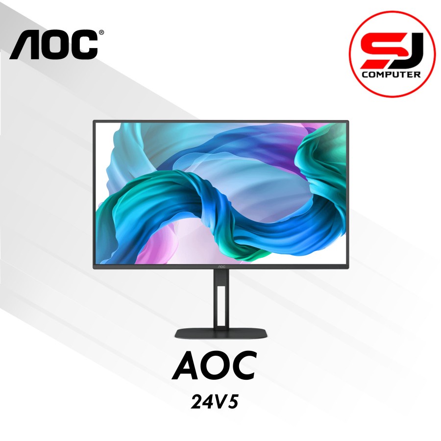 Monitor LED AOC 24V5/BK 24&quot; IPS 75Hz 5ms 1080p AdaptiveSync Frameless