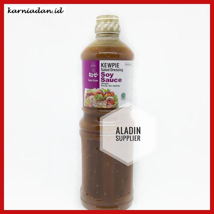

gnidderdsaus- kewpie salad dressing soy sauce dengan kecap ala jepang 1 liter -asliiiiii.