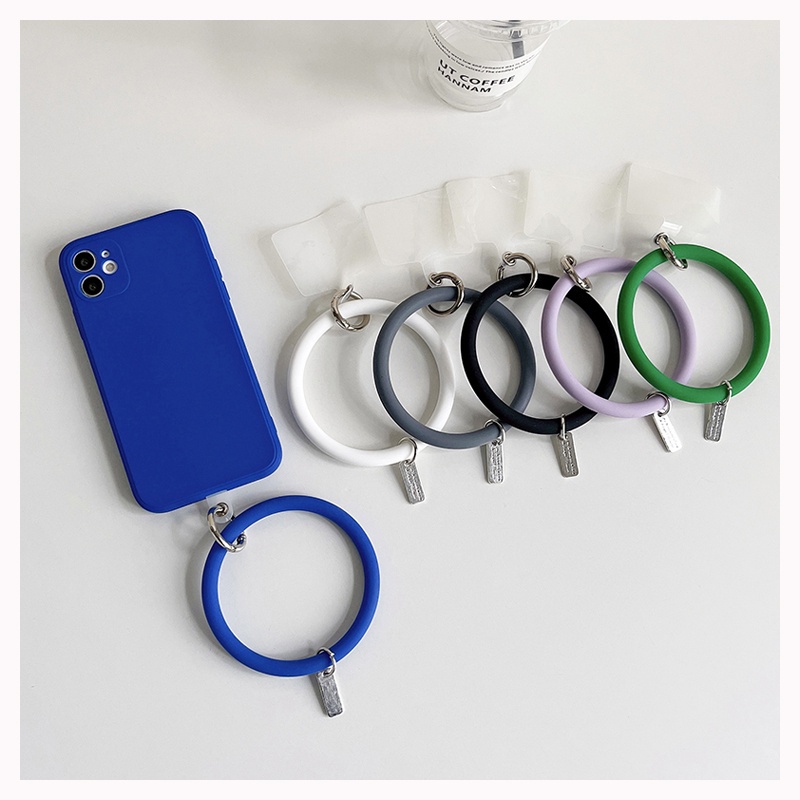 Gantungan Kunci Rantai Desain Lingkaran Untuk Handphone Ghjn