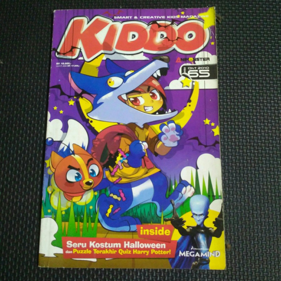 Buku majalah anak kiddo
