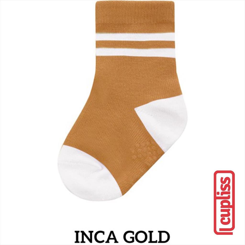 Inca Gold Little Palmerhaus Stripe High Socks Kaos Kaki Bayi