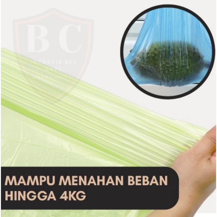 PROMO KANTONG PLASTIK SAMPAH ROLL TALI SERUT 40X50CM ISI 15LEMBAR FC PROMO