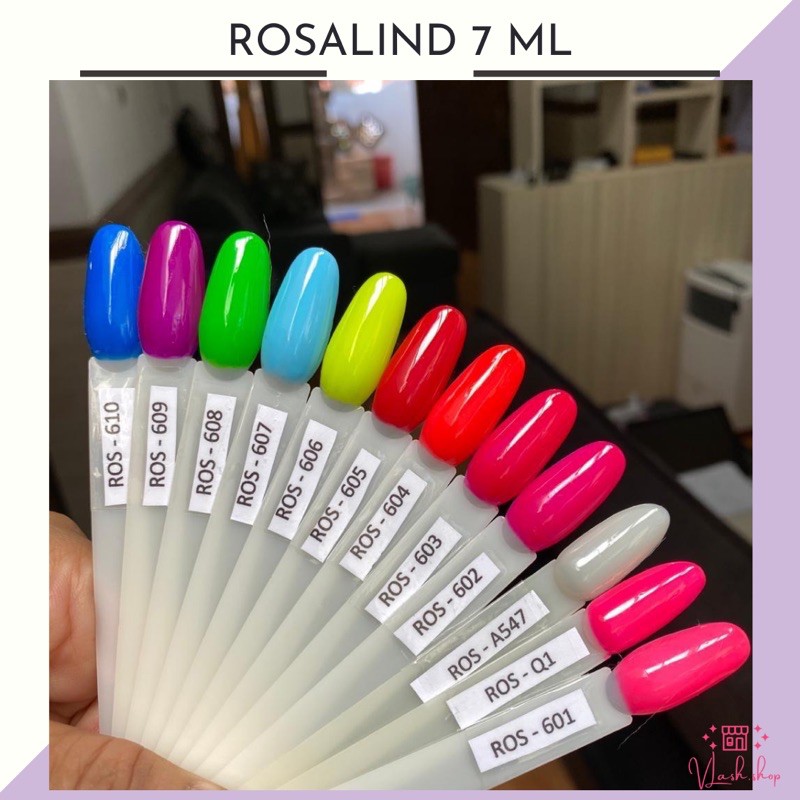 ROSALIND NAIL GEL 7 ML - NEON COLOR