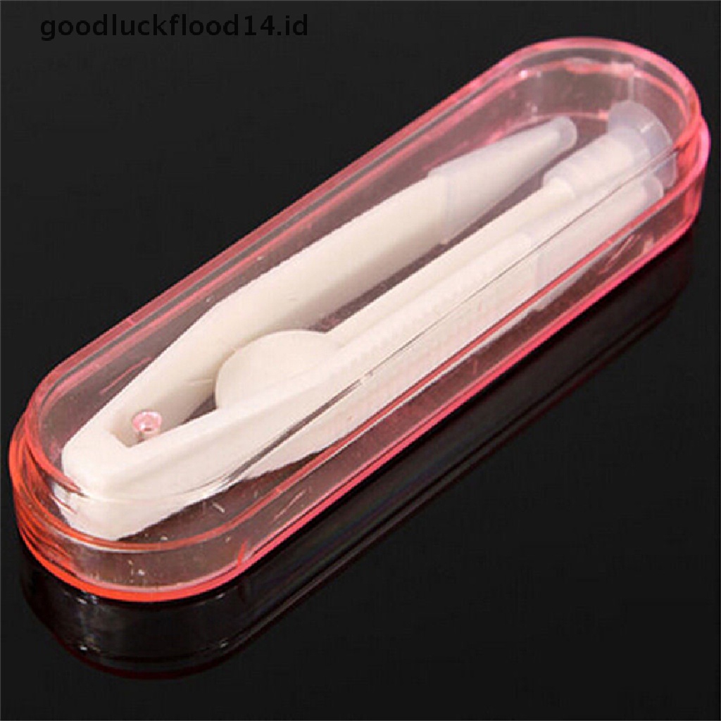 [OOID] Contact Lens Inserter Remover Soft Tip Tweezer Stick Tool Case Set ID