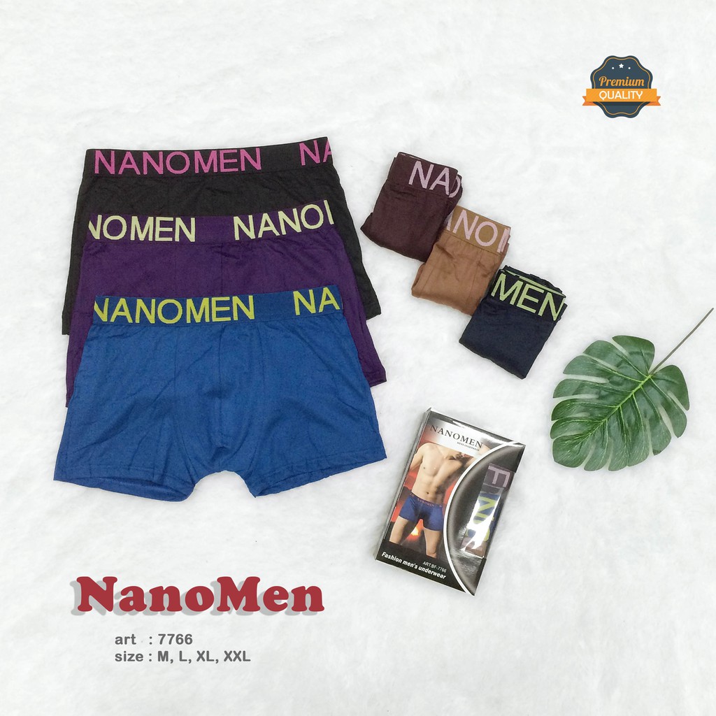 NANOMEN Celana Dalam Pria - Celana Dalam Segi4 Pria art 7766