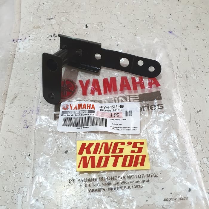 BREKET SPAKBOR DEPAN MX KING 2019 SEBELAH KIRI (2PV F1513) ASLI YAMAHA