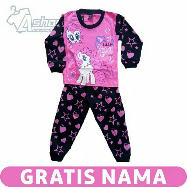 Baju Anak Setelan Litle pony