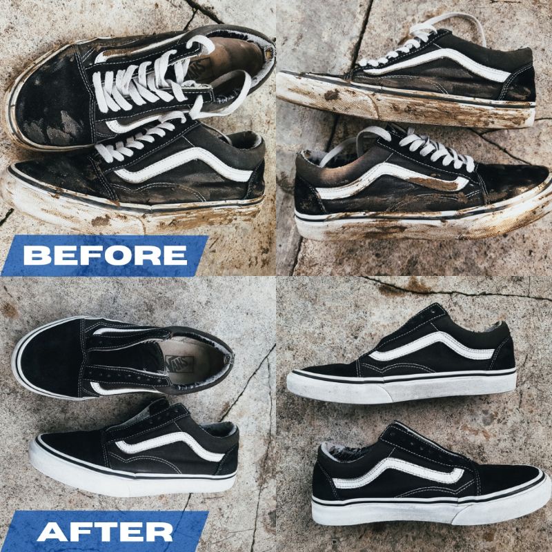 Shoe cleaner sabun cuci pembersih sepatu kotor anti bakteri 100ml