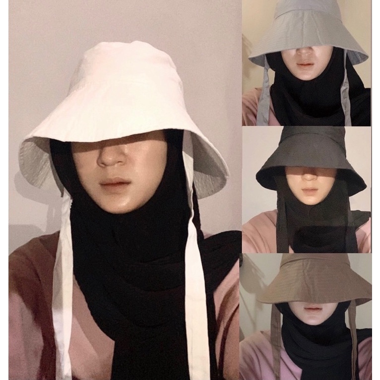 Topi Bucket Hat Wide Premium/Topi Bucket Korea/Topi Korea Style