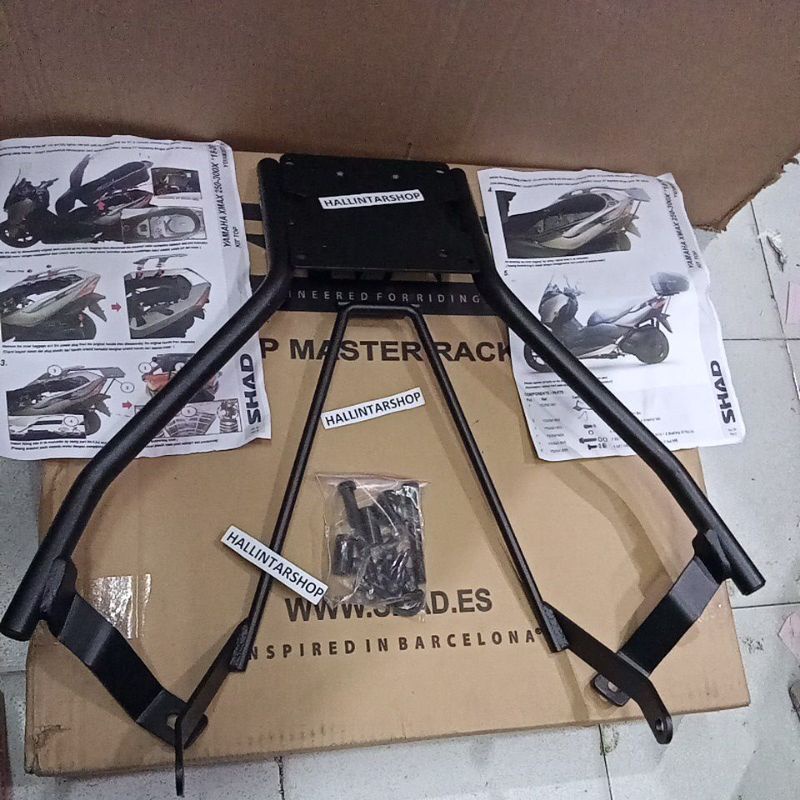 SHAD BRACKET BOX MOTOR YAMAHA XMAX 250 TAHUN 2016-2025
