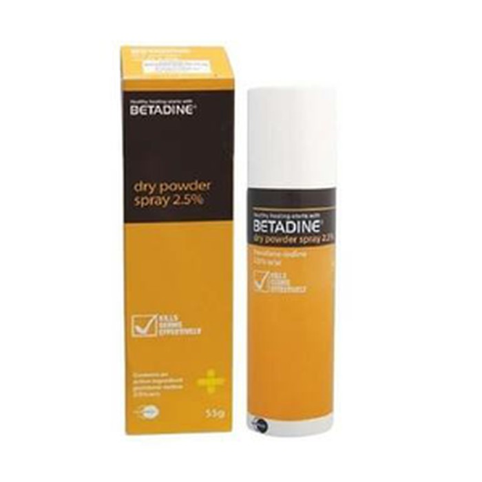 Betadine Dry Powder Spray 55 gr
