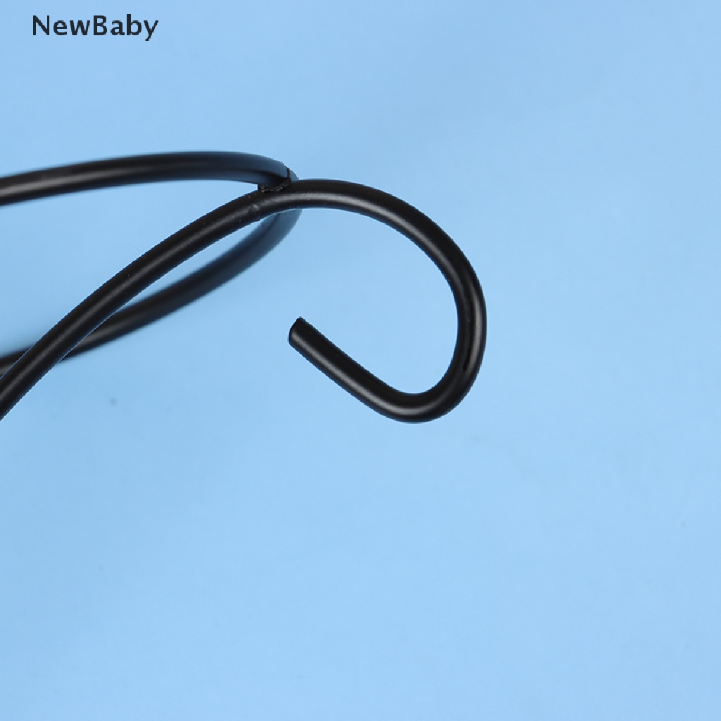 Newbaby 1pc Stand Holder Vas Bunga Terrarium Gantung Bahan Besi Untuk Dekorasi Rumah