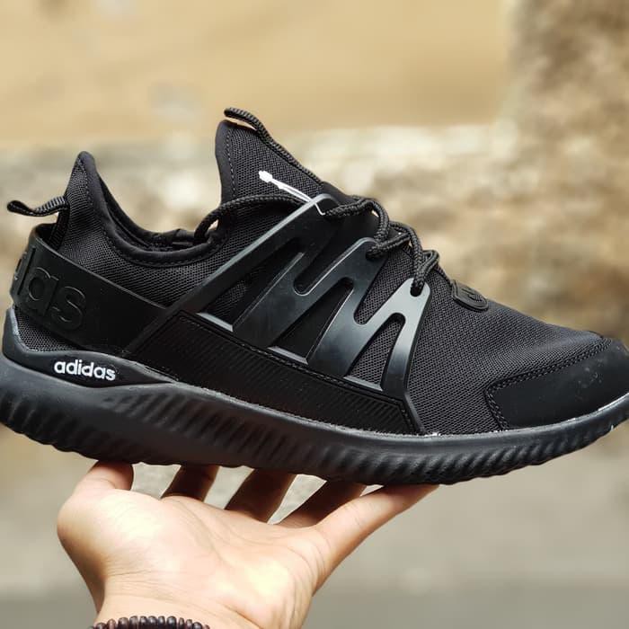 SEPATU SEKOLAH ADIDAS ALPHABOUNCE TUBULAR FULL BLACK 37-44 BLACK Berkualitas