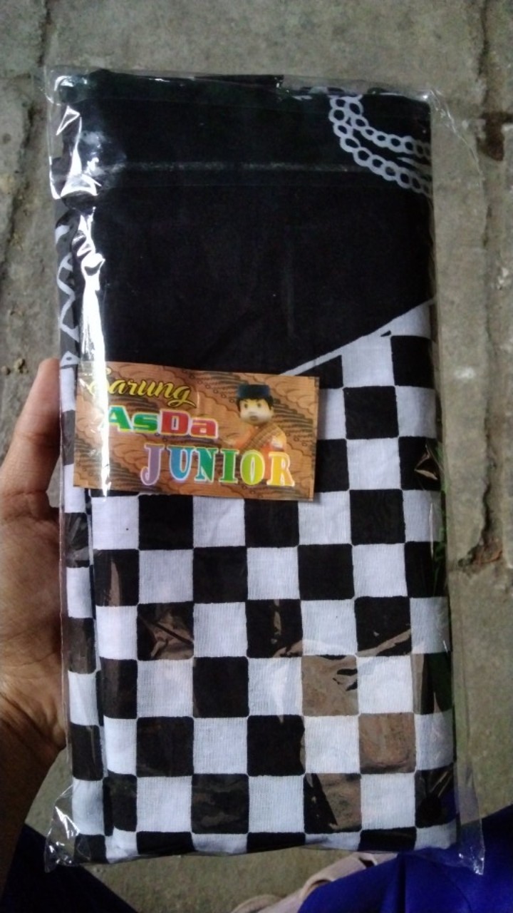 Sarung Batik Anak Halus Motif Wayang Gunungan - Warna Merah - Macan - Vespa - Naga Sarung Anak