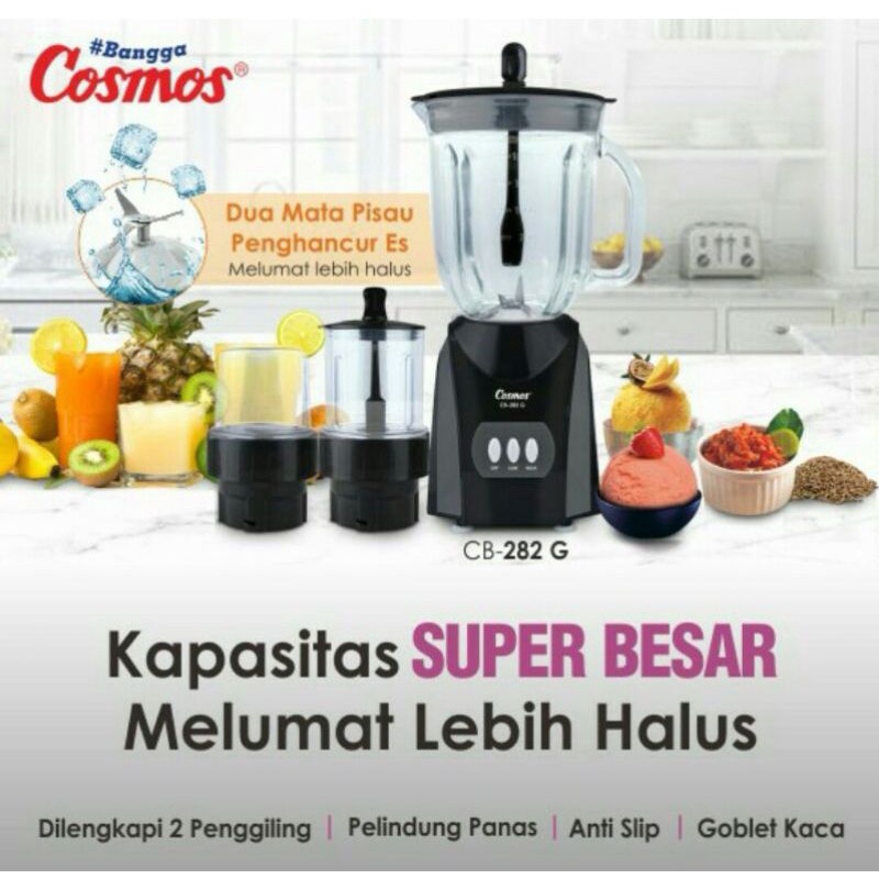 Blender Cosmos CB-282G Super Besar 2L CB-282 G