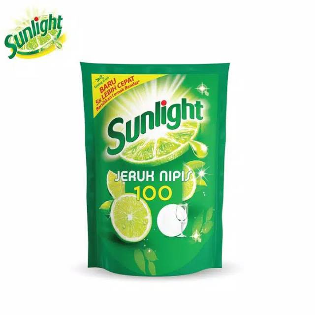 Sabun cuci piring sunlight cair jeruk nipis ref 450 ml