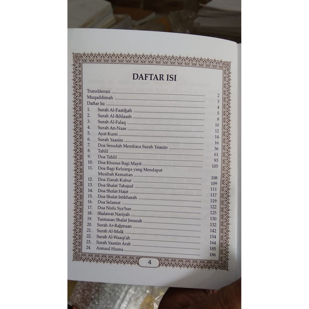 

Paket Cetak Souvenir Tahlilan 40/100/1000Hari Yasin Cover Elegan Bunga