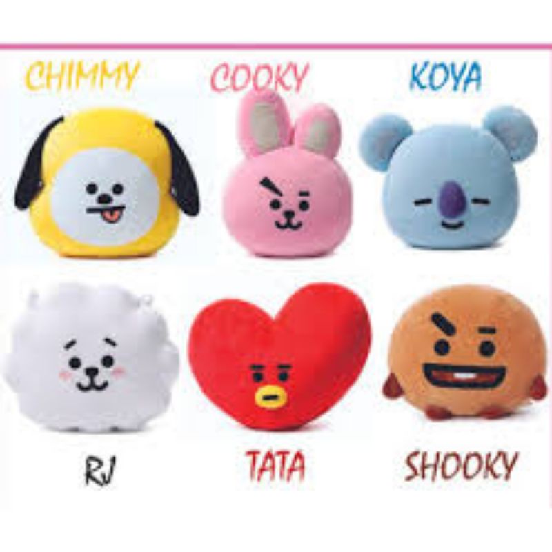 BANTAL BONEKA BT21/BONEKA
