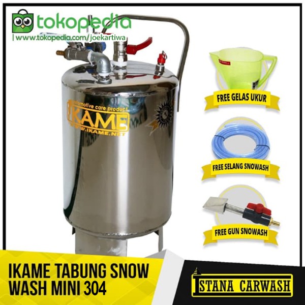 Tabung Salju Mini Ikame Stainless 304