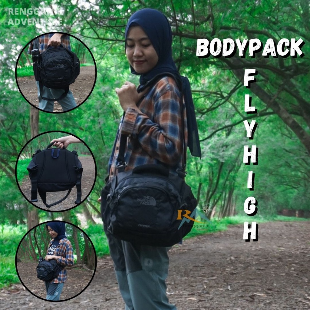 Tas Selempang Flyhigh Pria Wanita LOKAL Casual Outdoor Casual