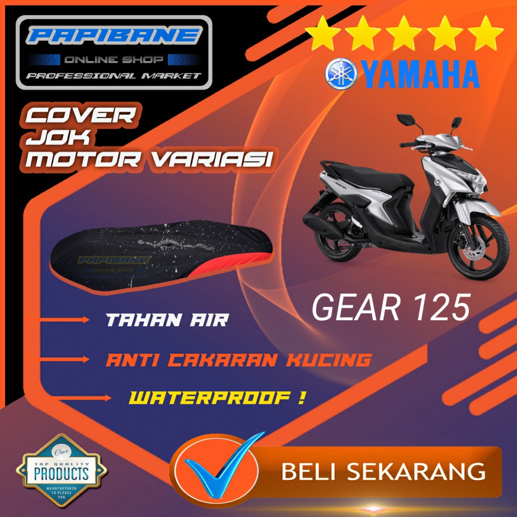Jual Cover Jok Sarung Jok GEAR 125 Jual Cover Jok Sarung Jok GEAR 125