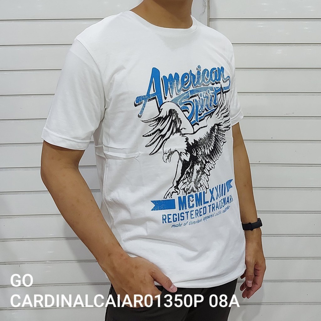 gos CARDINAL JEANS KAOS T-Shirt COWOK Reguler Slimfit Baju Cowok Kaos Cardinal