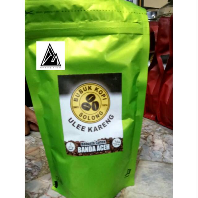 

bubuk kopi robusta solong ulee kareng banda aceh robusta coffee