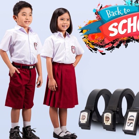 SABUK ANAK SD Sabuk Ikat Pinggang Anak Sekolah Sabuk Pelajar Gesper Anak SD