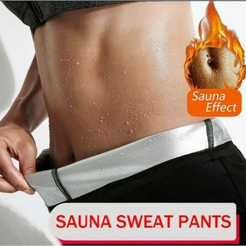 CELANA PANJANG/PENDEK PEMBAKAR LEMAK SAUNA LEGGING GYM SENAM OLAHRAGA WANITA