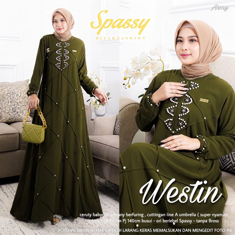 GAMIS WESTIN DRESS MAXY //GAMIS TERBARU ORIGINAL BY SPASSY