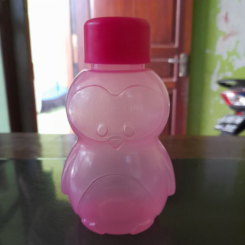 Souvenir ulang tahun botol minum pinguin 350 ml