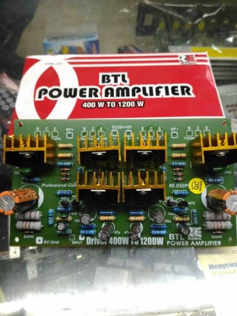 LAKU Kit driver power btl bridge 400watt ( 317 )