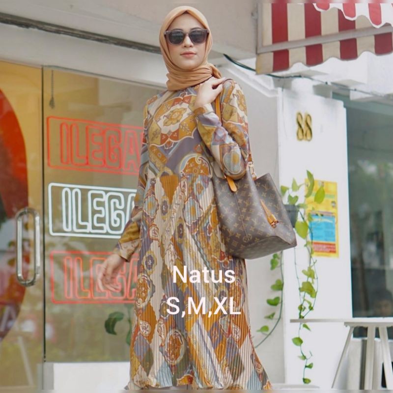 Sahara Pleats Tunik hl Heaven Lights