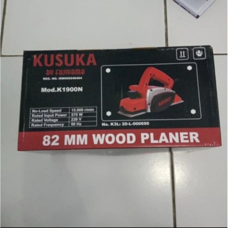 K1900N MESIN PASAH KETAM SERUT TANGAN HAND PLANER 3&quot; KUSUKA