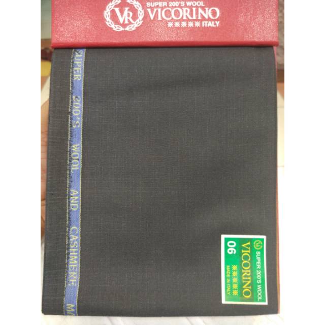 Kain Bahan Stelanjas Celana Pns Vicorino Wool Super 200 S Made Italy Shopee Indonesia