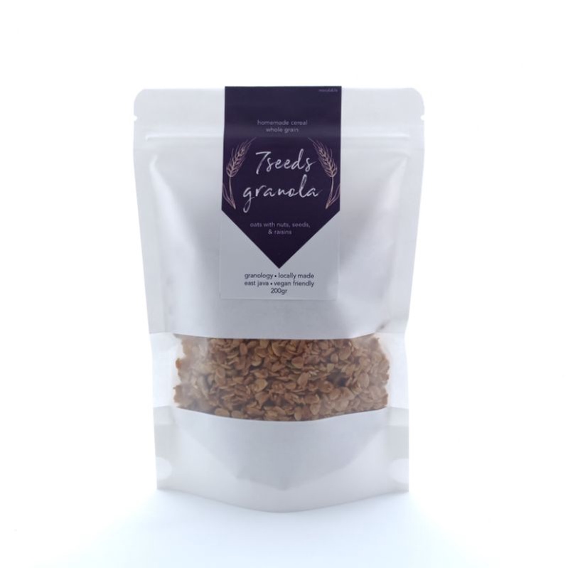 

7 Seeds Granola - Nuts, Seeds, and Raisins 200gr