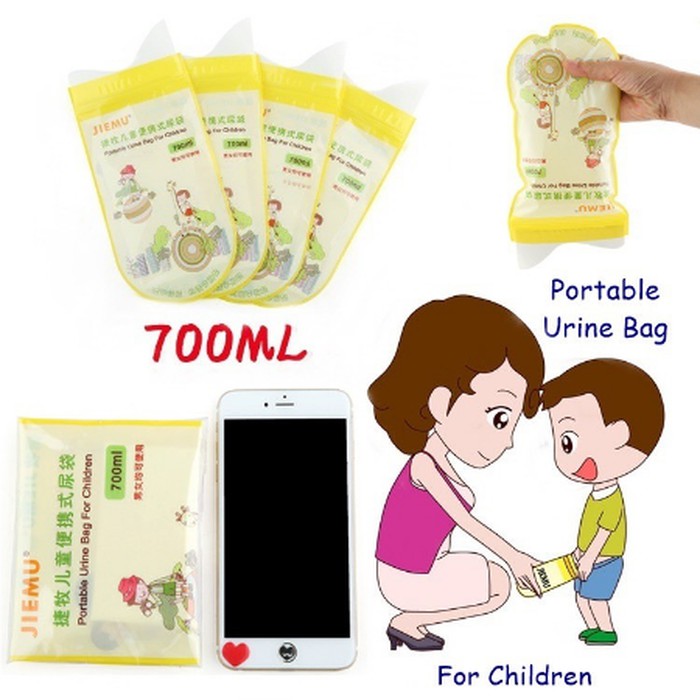 Jual Kantong Pipis Mini WC Travel Pack Disposable Portable Toilet