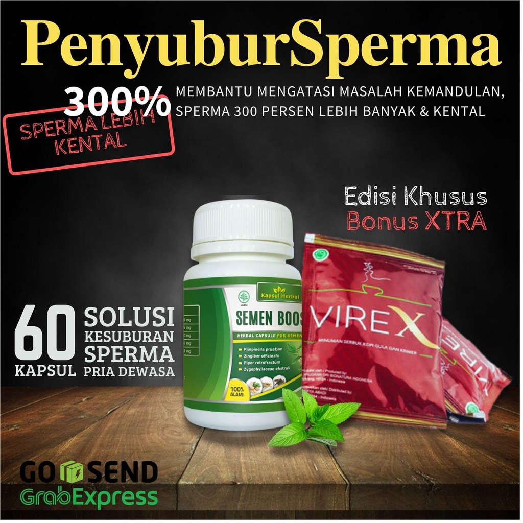 Jual Extra Bonus Obat Penyubur Sperma Pria Semen Booster Penyubur