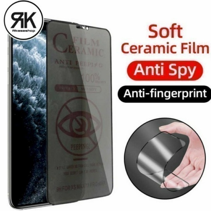 SCREEN PROTECTOR CERAMIC MATTE ANTI SPY INFINIX SMART 6 - FA