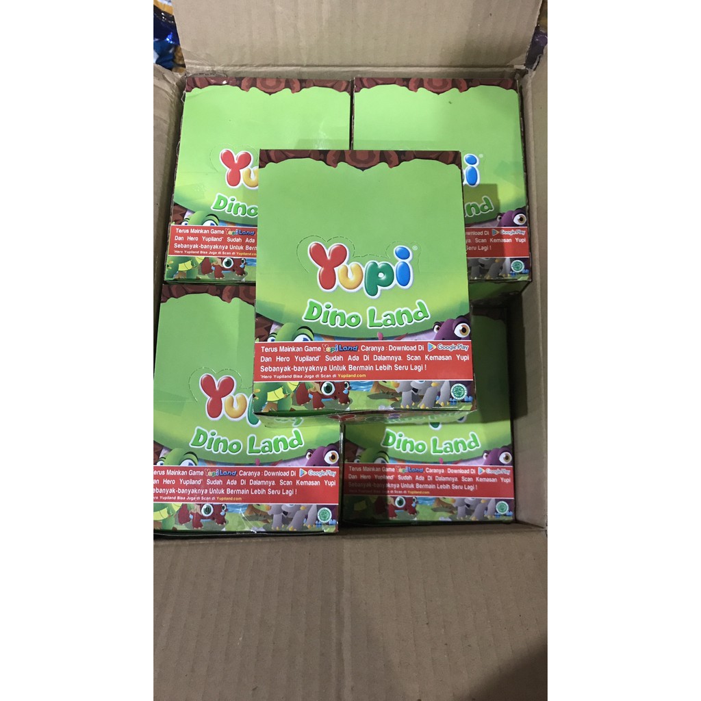 

PROMO YUPI DINO LAND 1 PAK BOX DUS 24 PCS - JELLY HIJAU TERMURAH