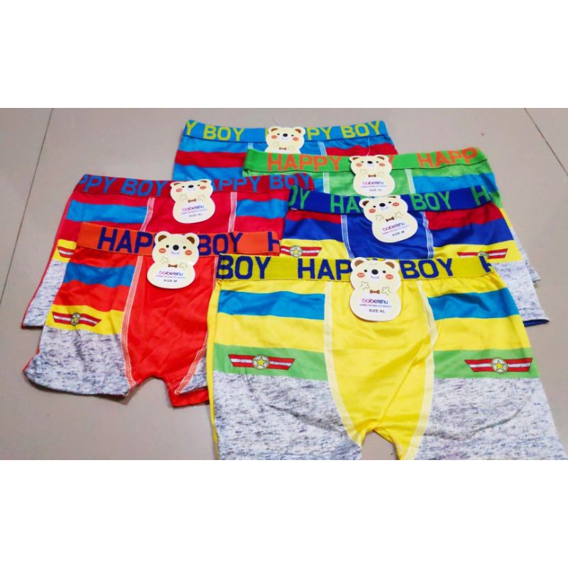 BOXER ANAK  celana dalam anak  cewek dan cowok CD anak  Boxer corak anak
