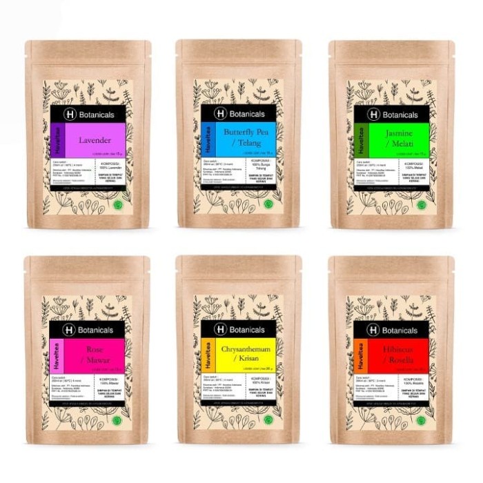 

teh-daun- teh bunga krisan kering | dried chrysanthemum tea | haveltea | 20gr -daun-teh.