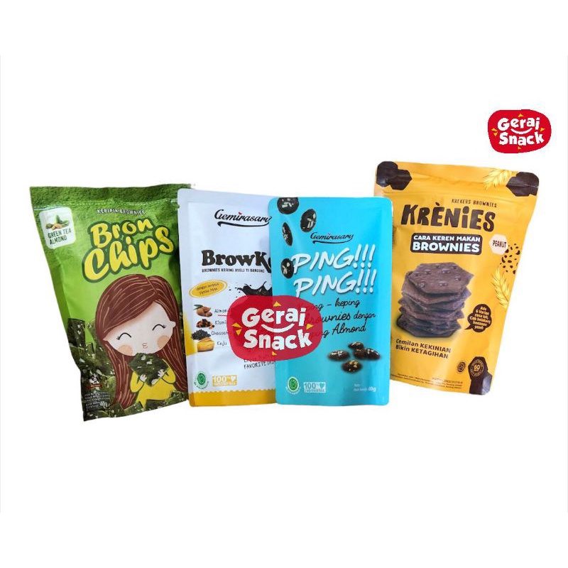 Bundling 4 - Brownies Krenies | Browker | Ping Ping | Bron Chip